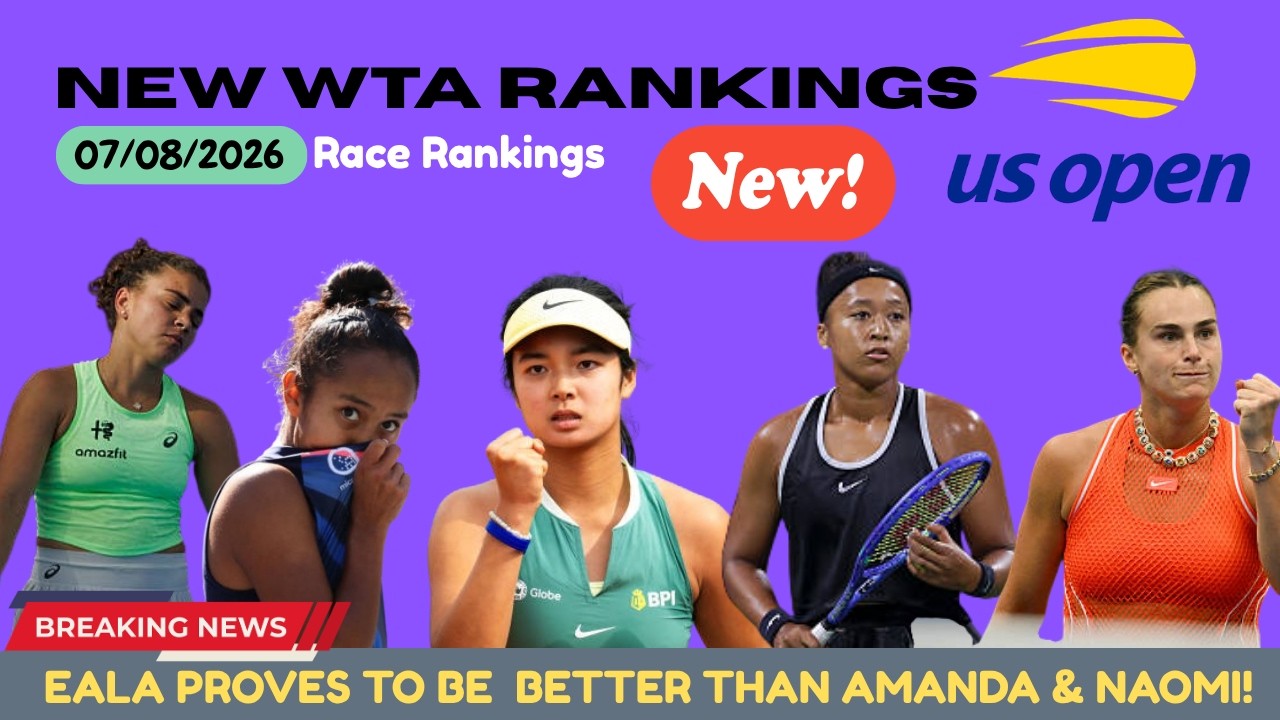 ШОК! НОВЫЙ РЕЙТИНГ WTA: Соболенко ДОМИНИРУЕТ, а Эала доказывает, что лучше Аманды и Наоми