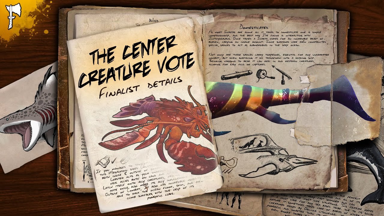 THE CENTER Creature Vote Finalists Explained - ARK Survival Ascended