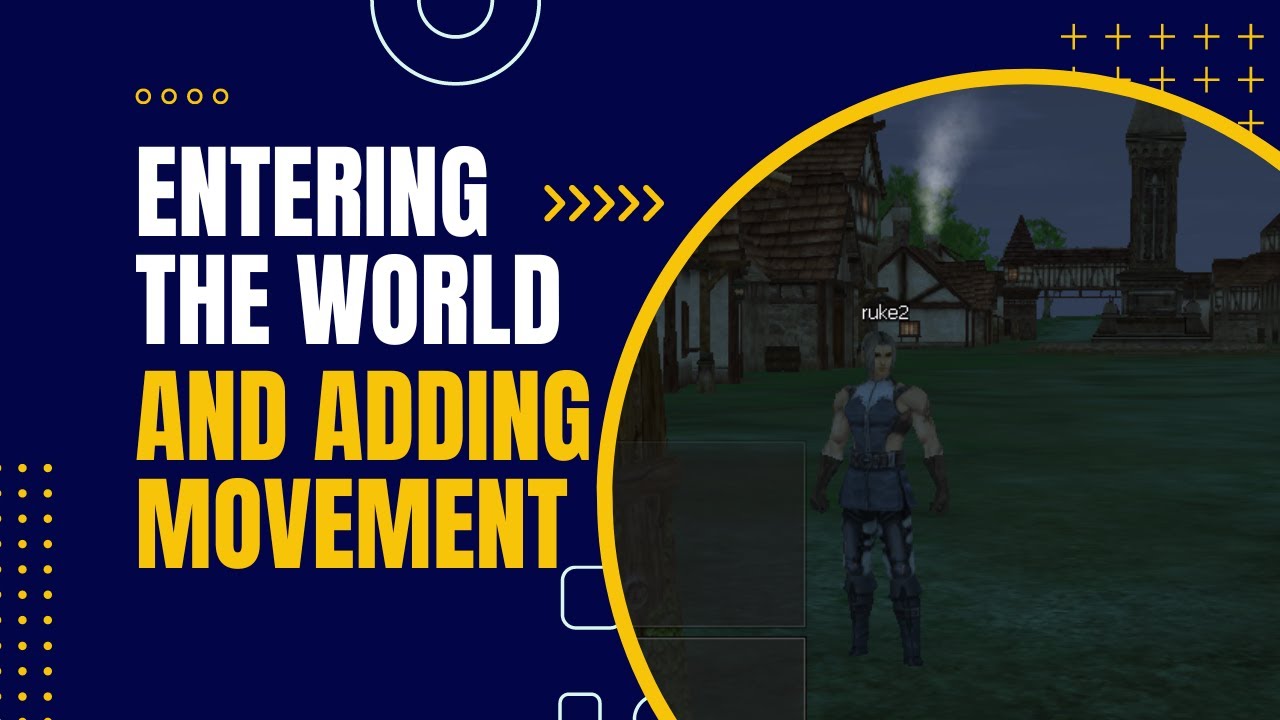 Lineage 2 Server Development - Entering the world & movement