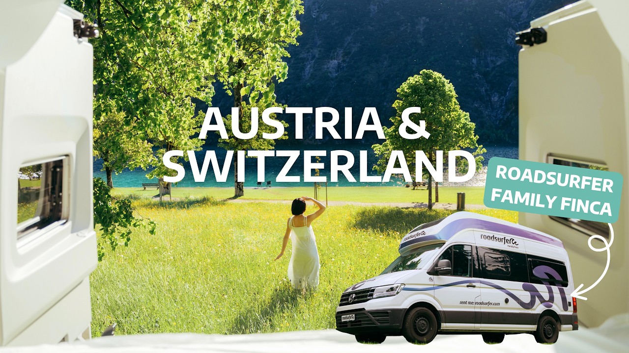 The Most Scenic Road Trip in Europe | Austria & Switzerland with roadsurfer Family Finca 🏔️