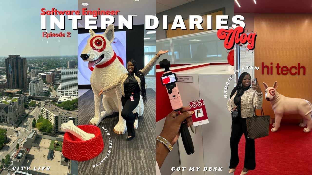 Day In The Life: Software Engineer Intern at Target! First Day + Tour around the office, Gym & more!