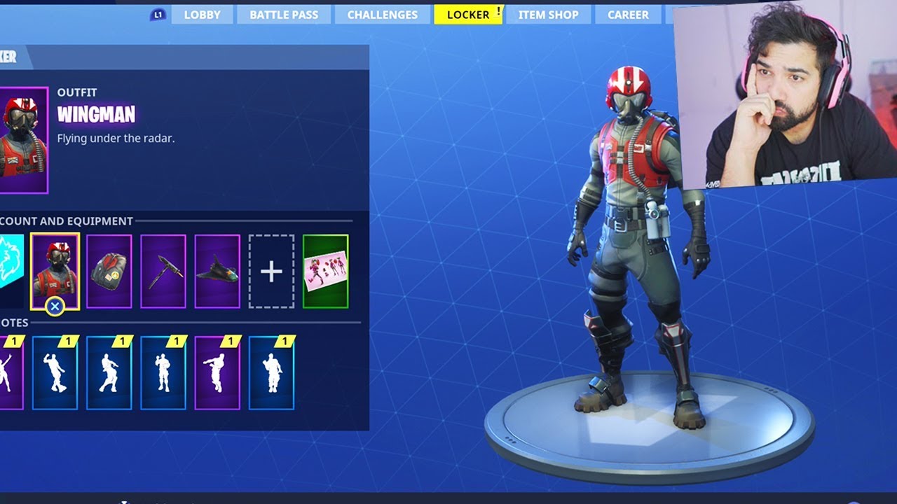 The New Fortnite Wingman STARTER PACK..