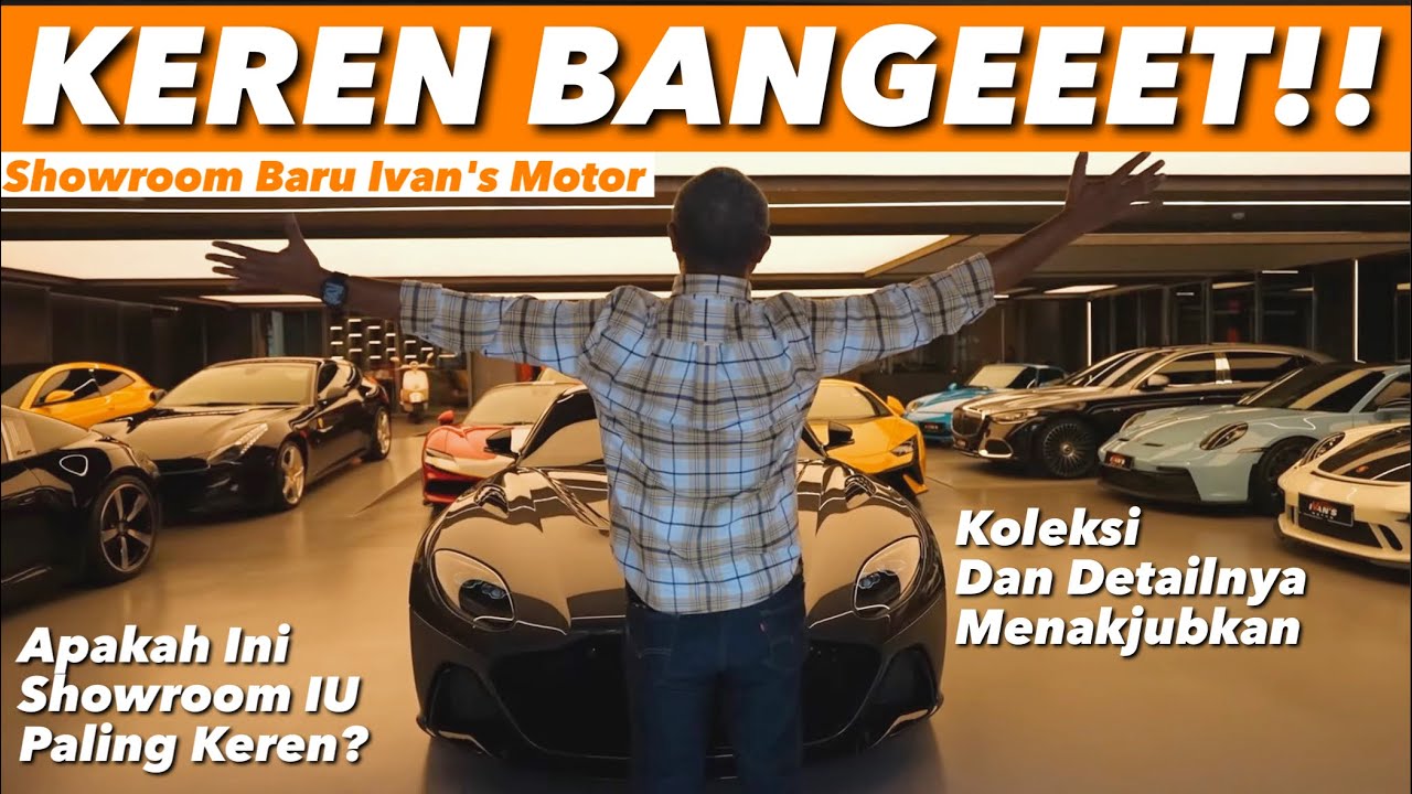 GEREBEK SHOWROOM BARU IVAN'S MOTOR YANG SUPER-KEREN