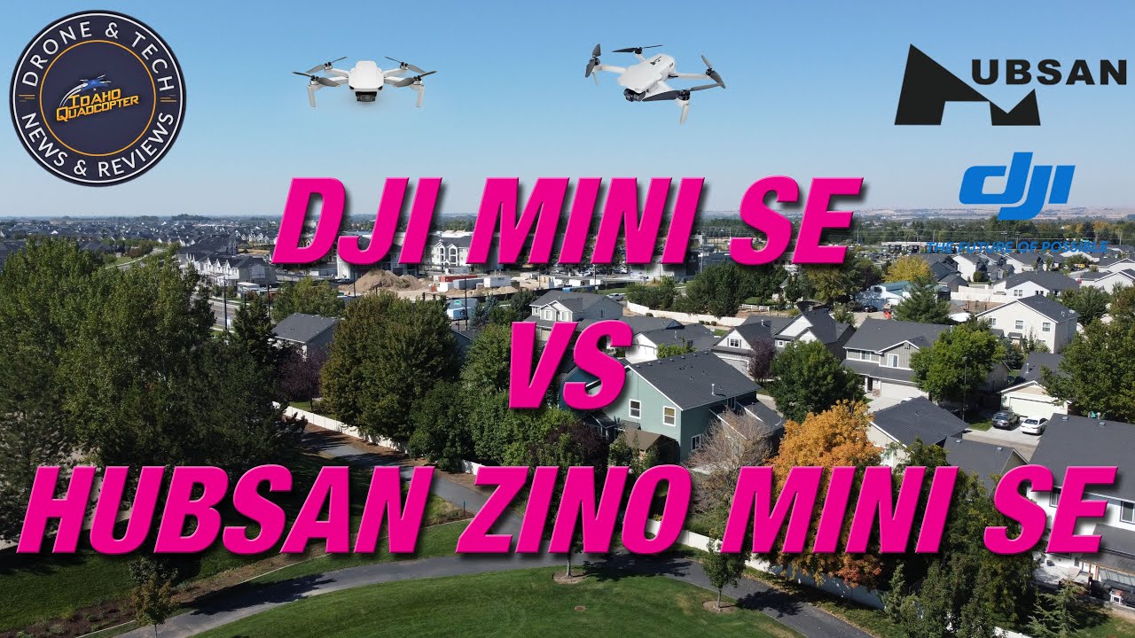 DJI Mini SE vs Hubsan Zino Mini SE - Comparison Flight Test