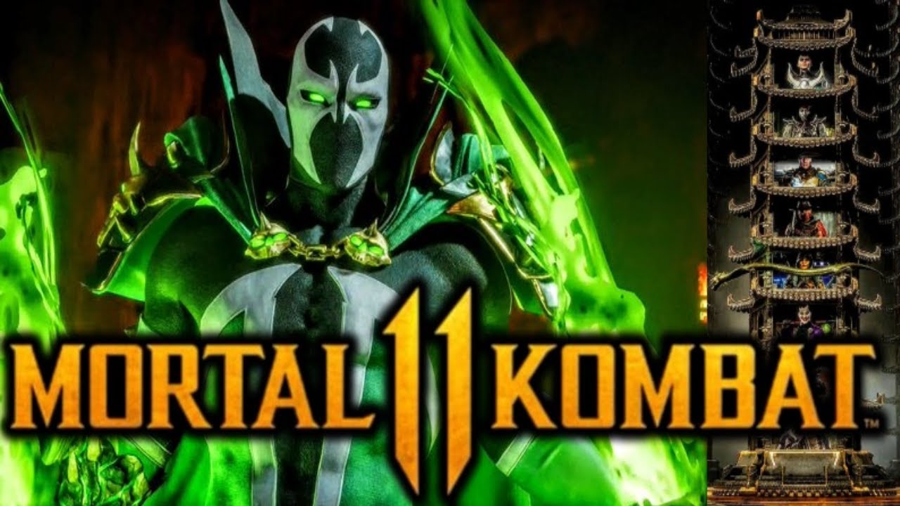 MK11 *GREEN SPAWN* KLASSIC TOWER GAMEPLAY!! (ENDING)