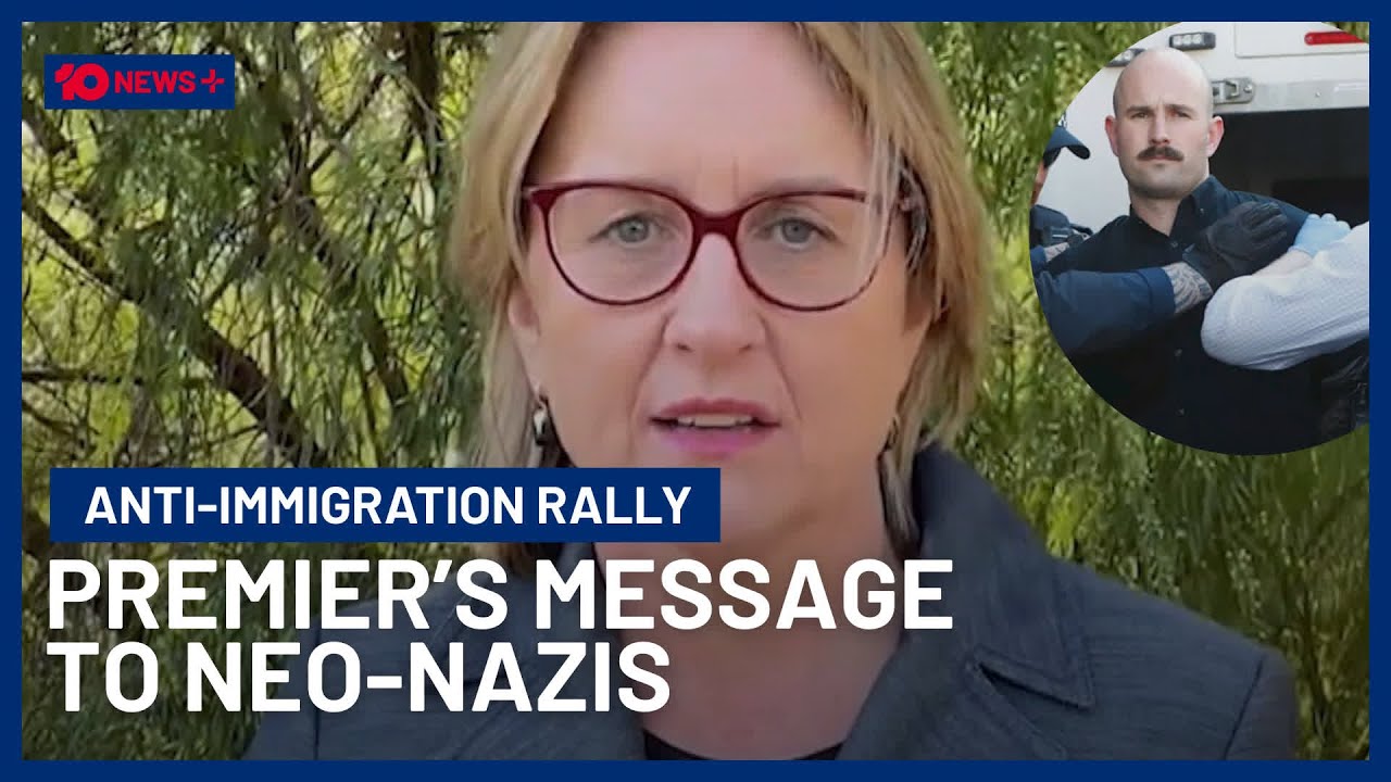 Victoria Premier Jacinta Allan's Firm Message To Neo-Nazis | 10 News+
