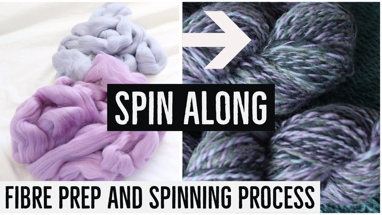 PREP FIBER AND SPIN WITH ME