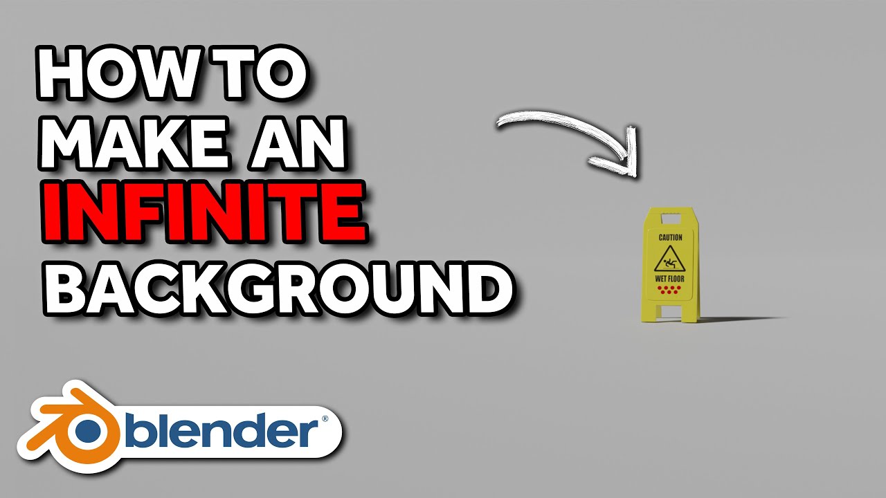 How to Make an INFINITE Background in Blender