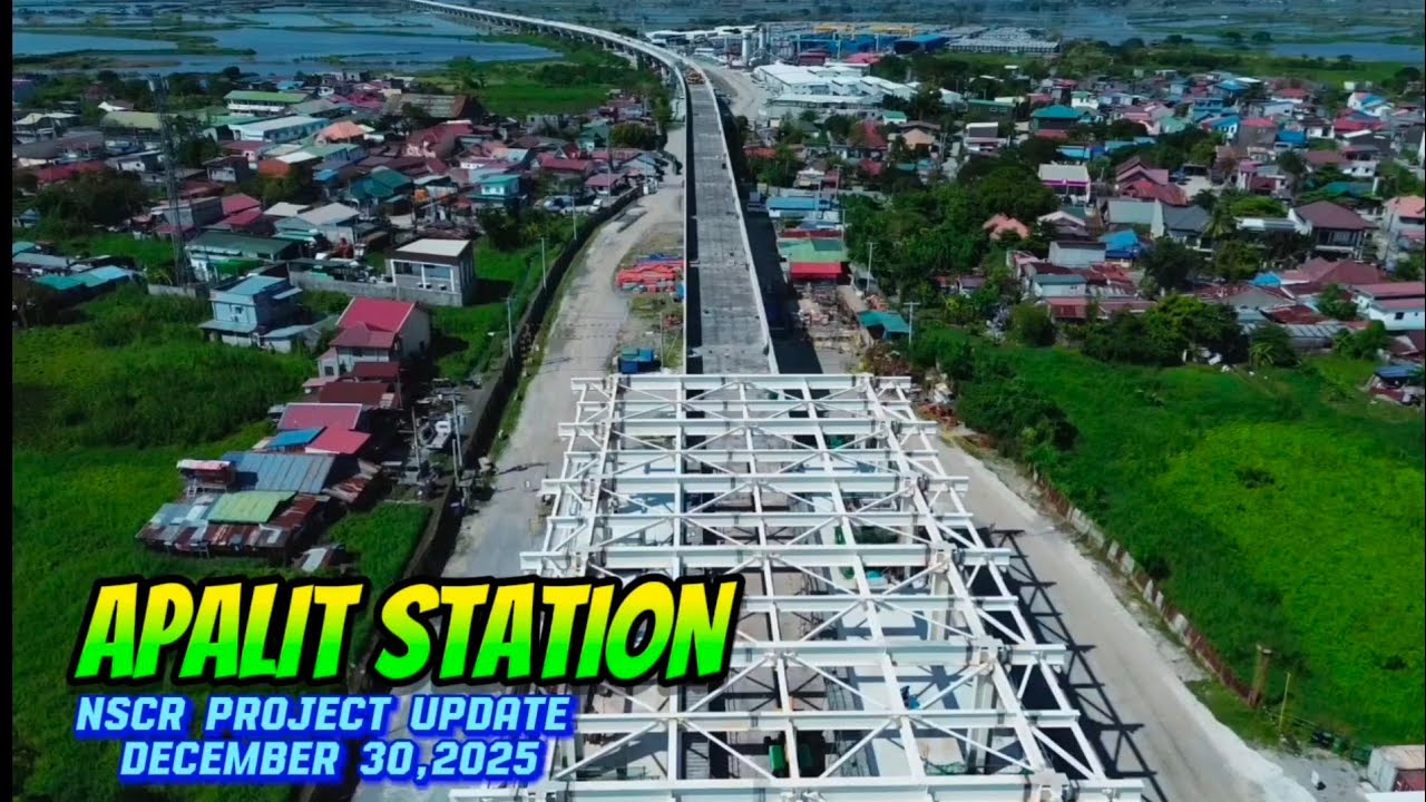 NSCR Apalit Station | Latest Construction Developments | December 30,2025