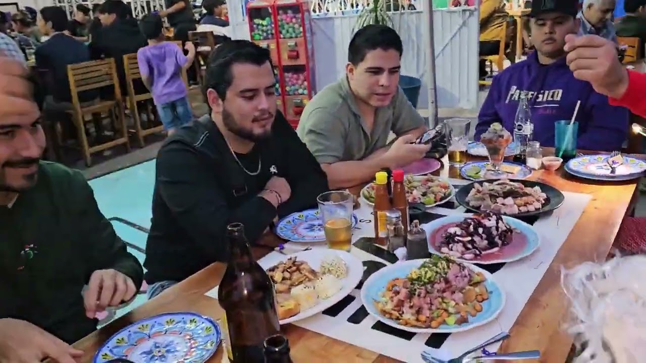 Primera Vez que voy a la Santa del Che  un restaurante de Mariscos en Mazatlán