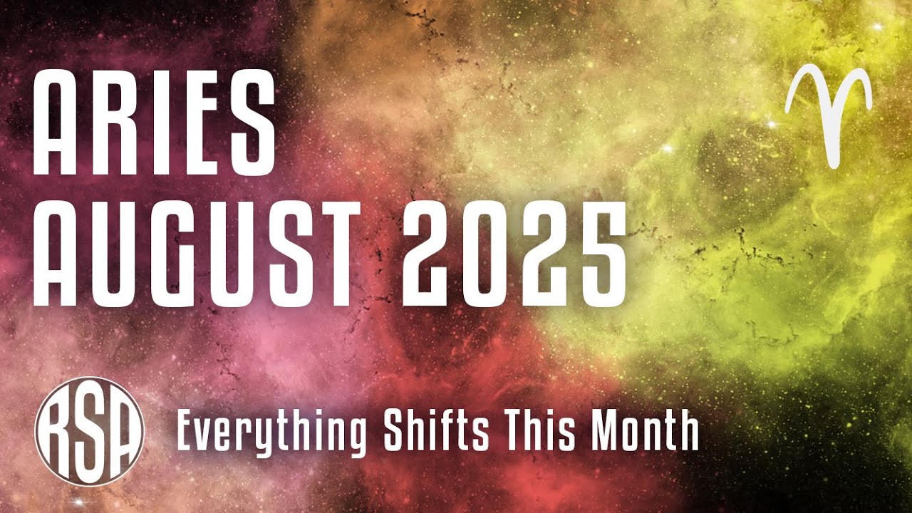 Aries August 2025 Horoscope 🌟 Everything Shifts This Month