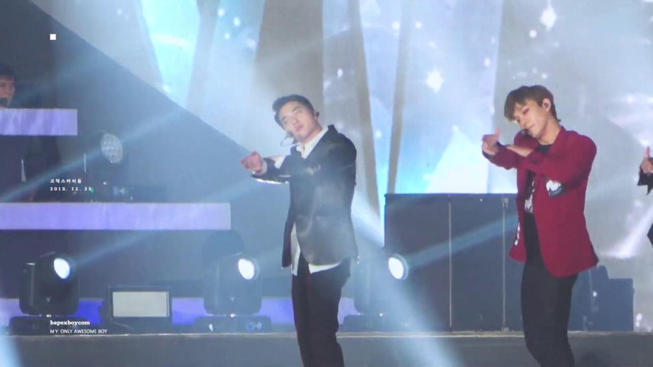 181225 SBS 가요대전 - Love Shot (D.O. Focus)