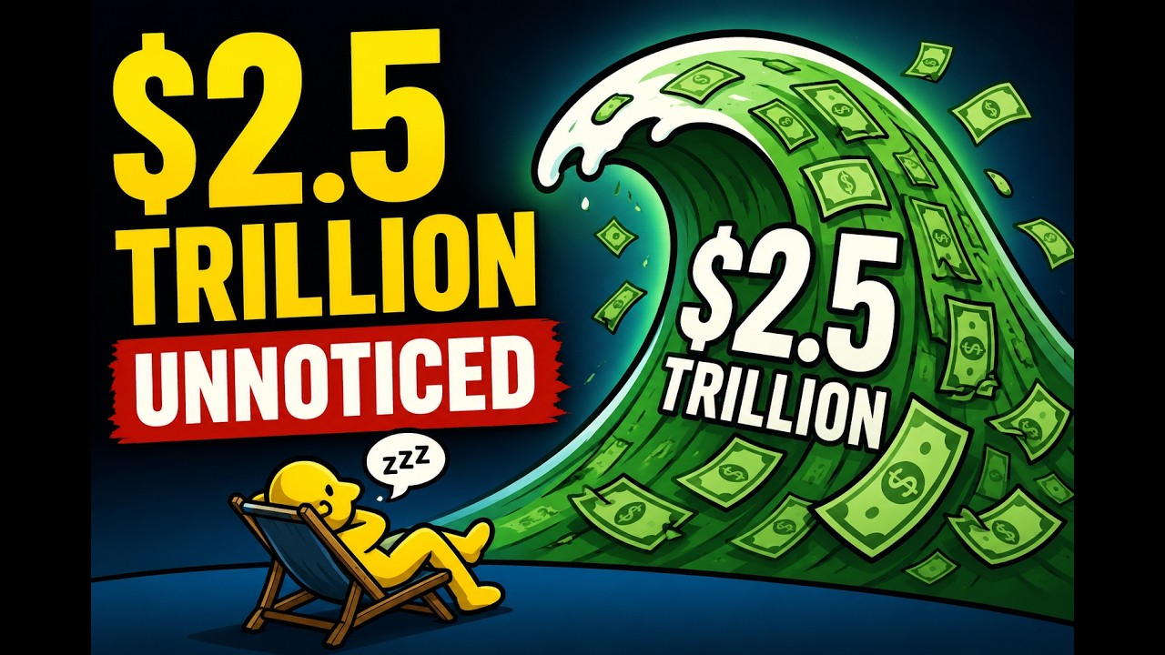 Unnoticed Financial Surge Valued at $2.5 Trillion