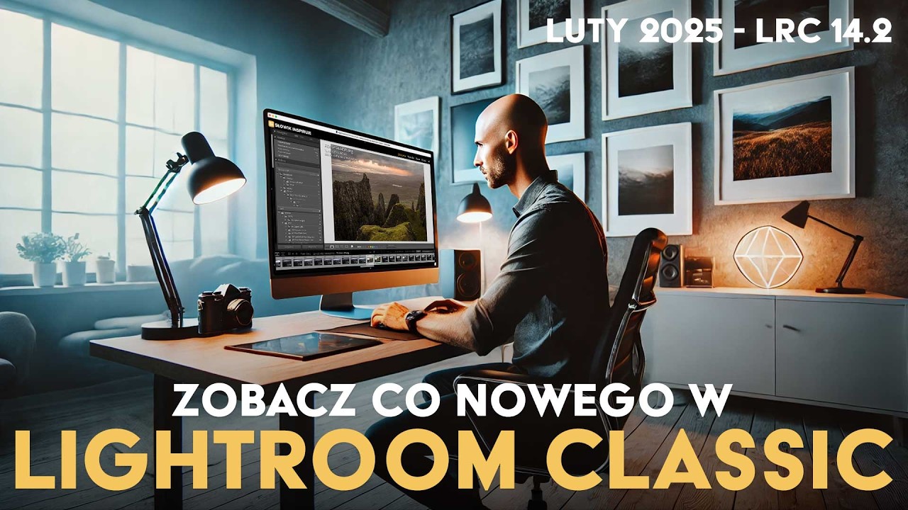 NOWOŚCI w Adobe LIGHTROOM Classic 14.2 Poradnik Lightroom. Aktualizacja Luty 2025. Poradnik.