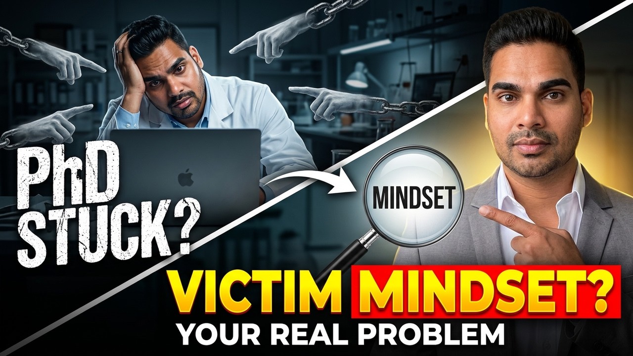 How to Stop Being a Victim and Win in Your PhD or Postdoc