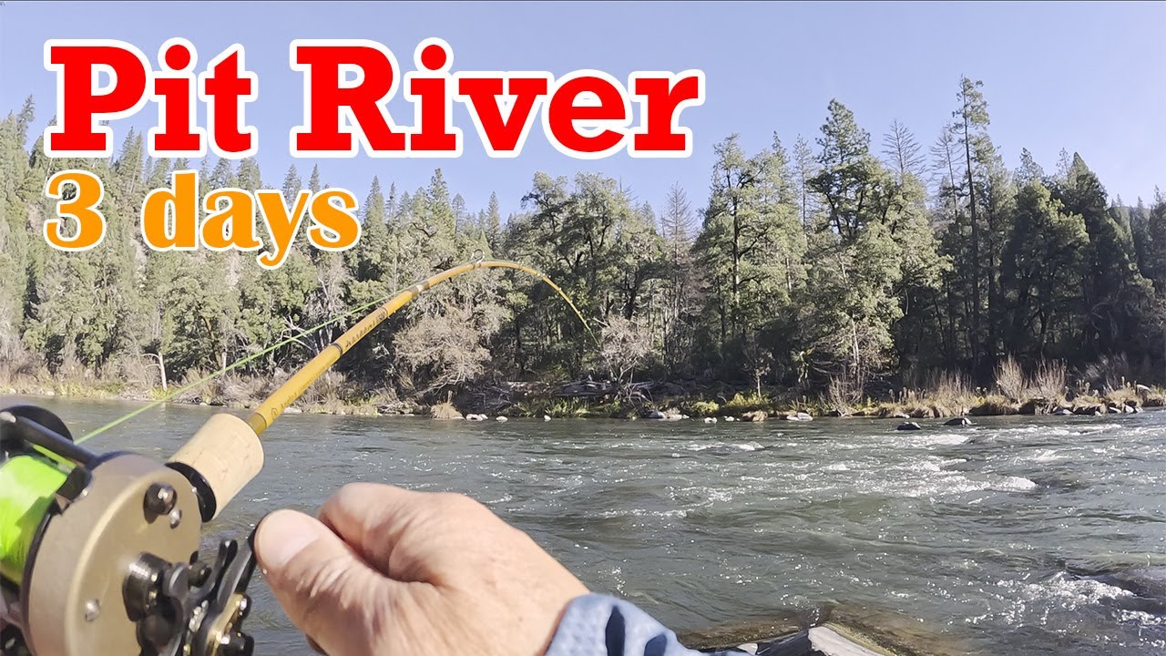 Pit River - 3 days Winter 2025, Trout BFS Lure Fishing [4K60 HDR]