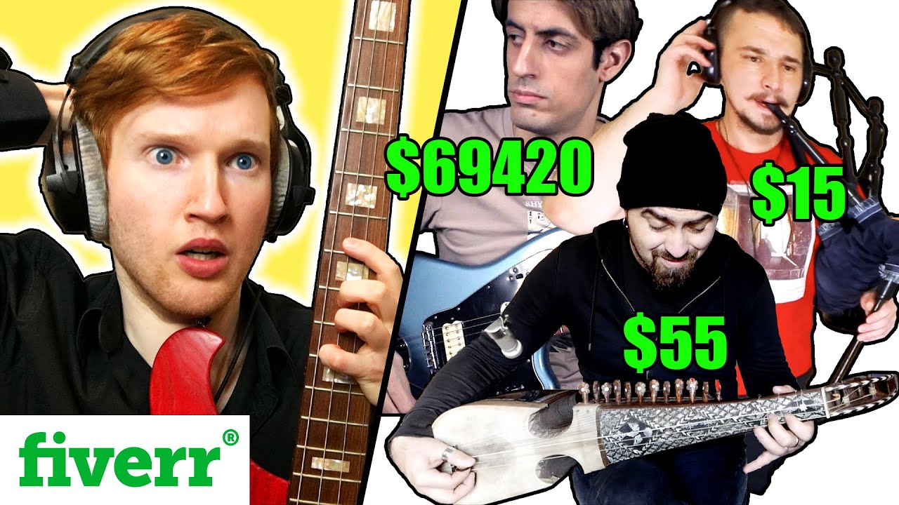 I Paid Musicians To Battle Me On WEIRD Instruments (Davie504 Pranked Me)
