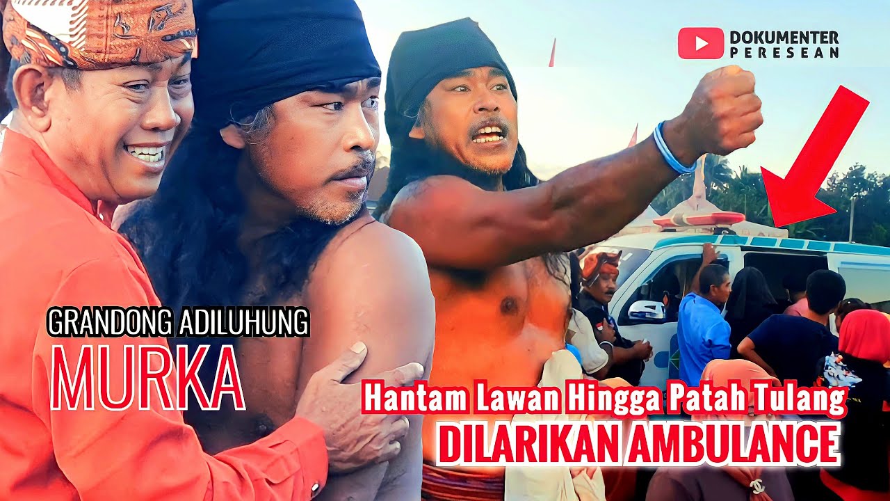 OMBAK TENANG TERKEJUT😱 GRANDONG HANTAM LAWAN HINGGA PATAH TULANG DILARIKAN AMBULANCE
