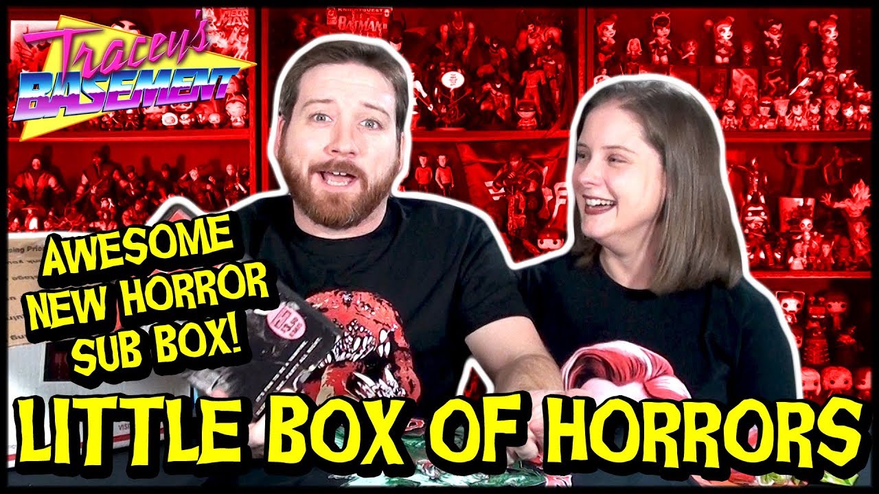 Little Box of Horrors Unboxing (Oct 2017) - New Horror Subscription Box Just In Time For Halloween!
