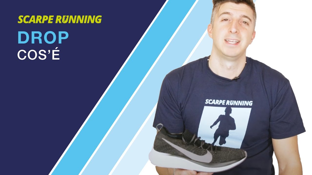 CHE COS'È IL DROP NELLE SCARPE DA RUNNING (e quale scegliere)