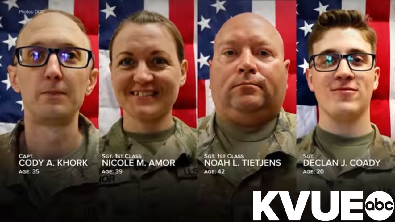 4 Americans killed in Iranian attack identified
