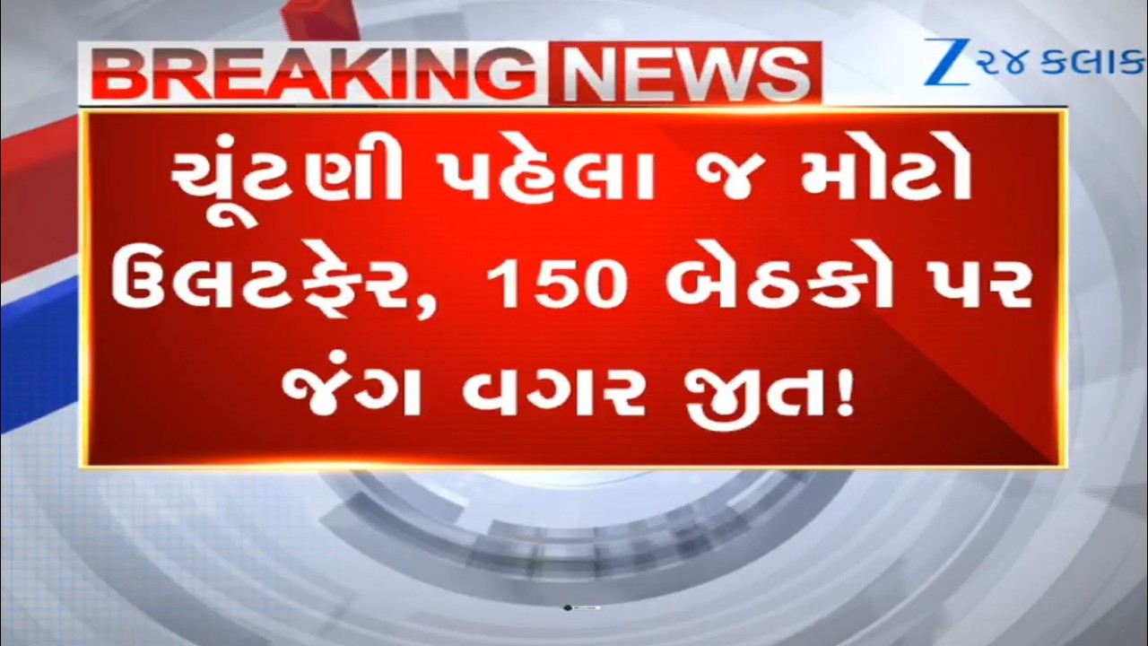BREAKING: Ahead of local body elections in Gujarat, 150 candidates register uncontested victory