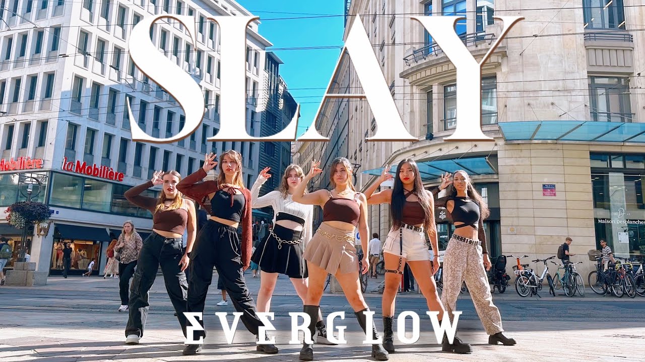 [KPOP IN PUBLIC / ONE TAKE] EVERGLOW (에버글로우) - SLAY | inSYNK from SWITZERLAND