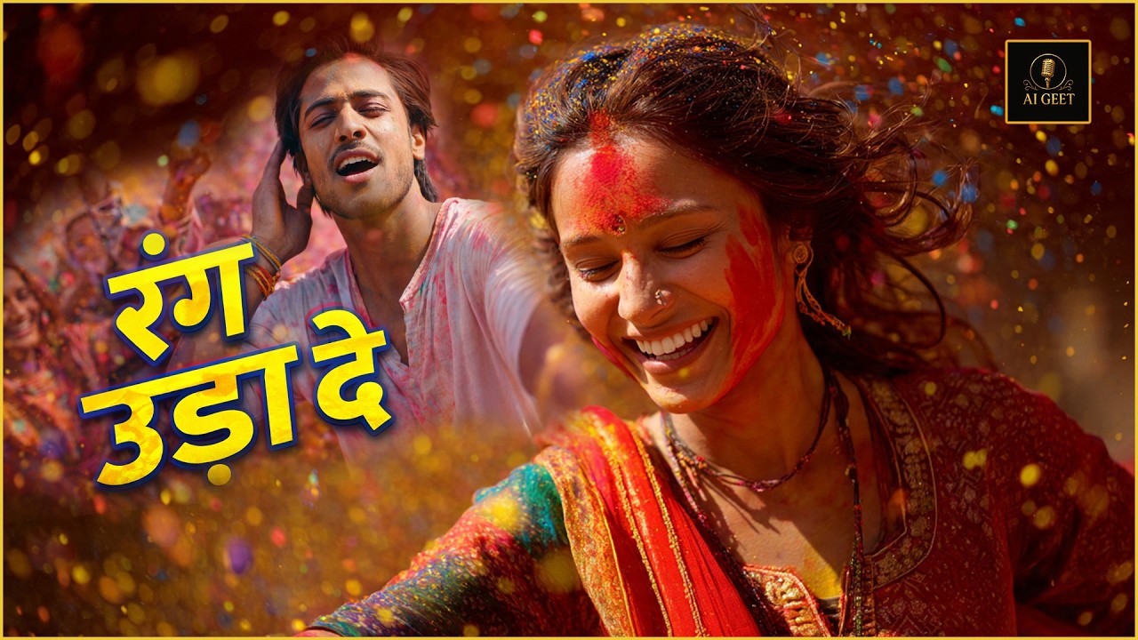 👉 RANG UDA DE 🌈 | Holi Folk Dance 2026 | Naach Factory Official |AIGeet
