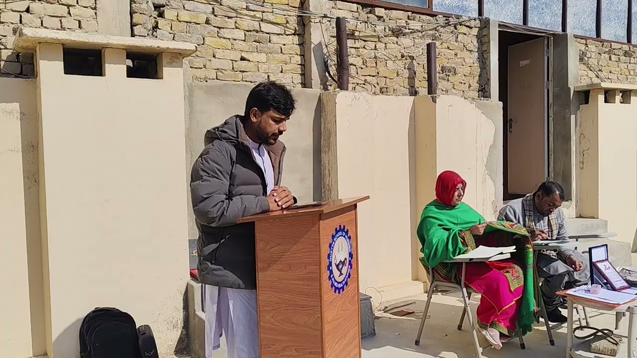 Sangat Pohzant | 25/01/2026 | Resolutions Presented by Jameel buzdar and got approval by audience.