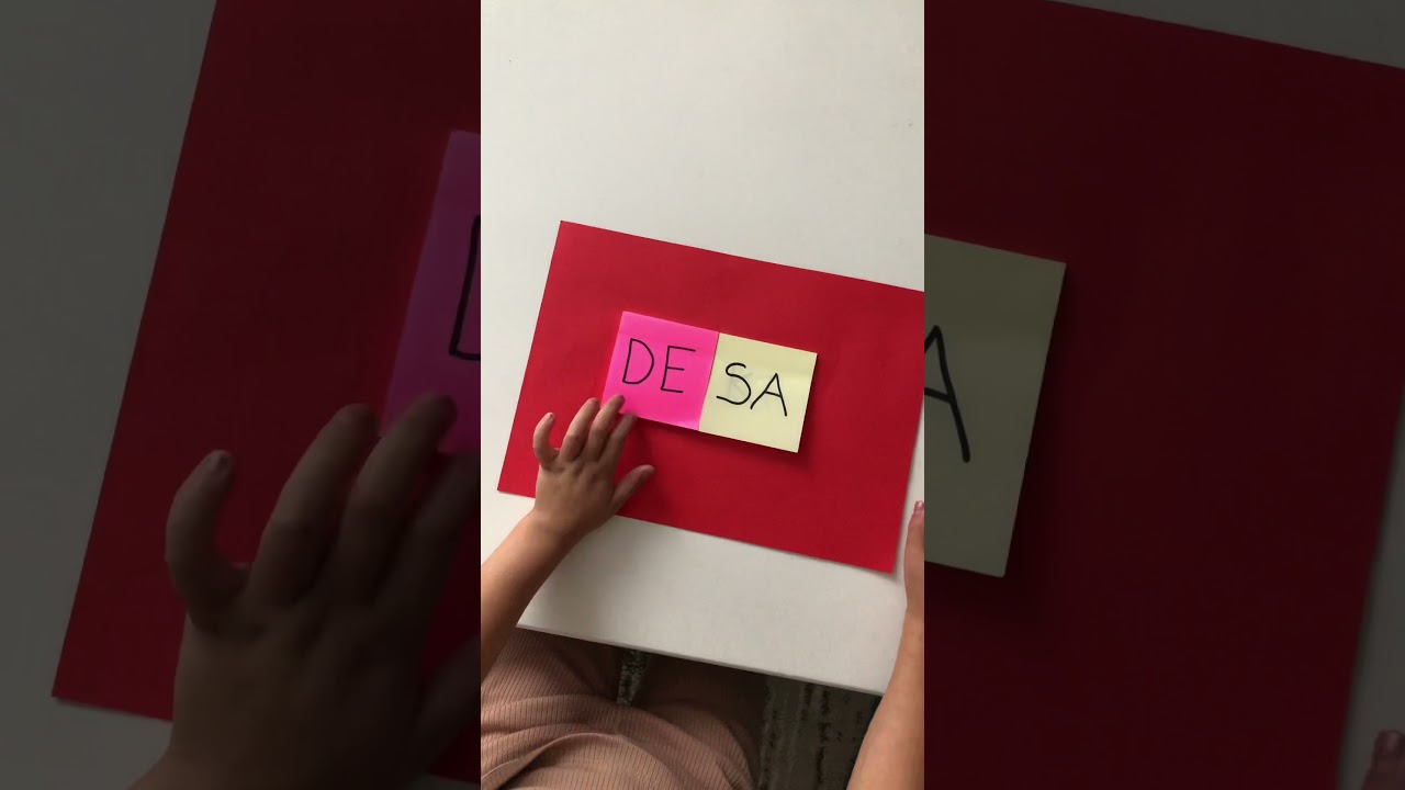 Lidhja e rrokjeve, leximi i fjaleve