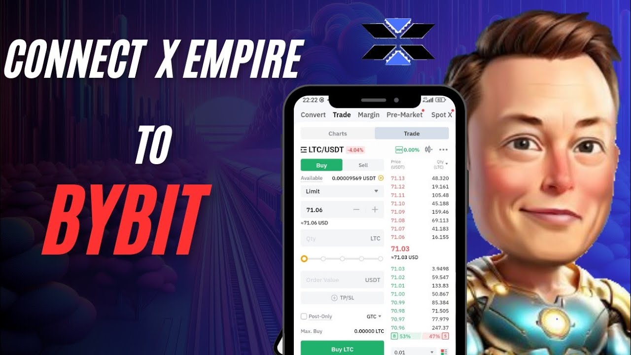 How to connect X EMPIRE to Bybit exchange