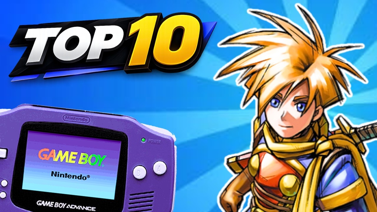 Mon TOP 10 des meilleurs JEUX sur Game Boy Advance ! (GBA)
