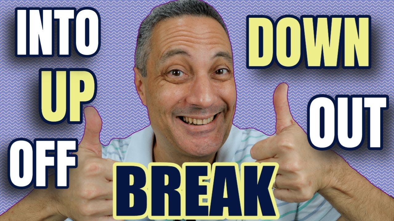 Os 9 Phrasal Verbs mais usados com BREAK