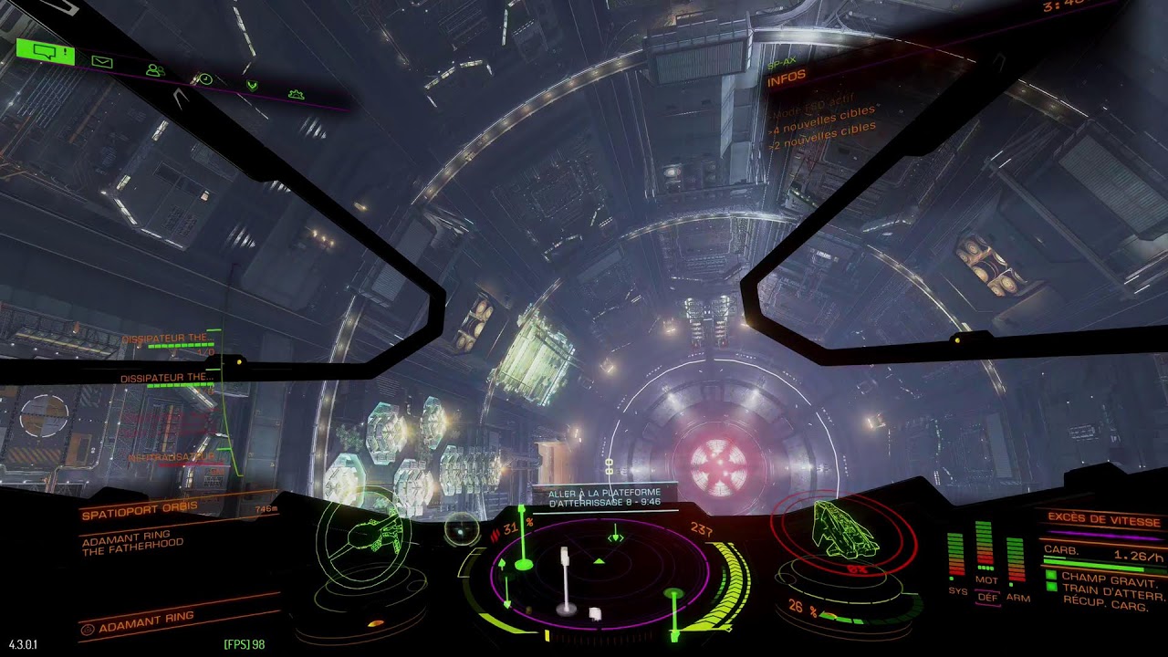 Elite Dangerous-Fight-Guerre AX (Thargoid)Live 4K HDR