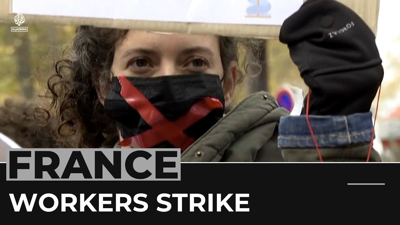 France strikes: Year of protests over government's pension reforms