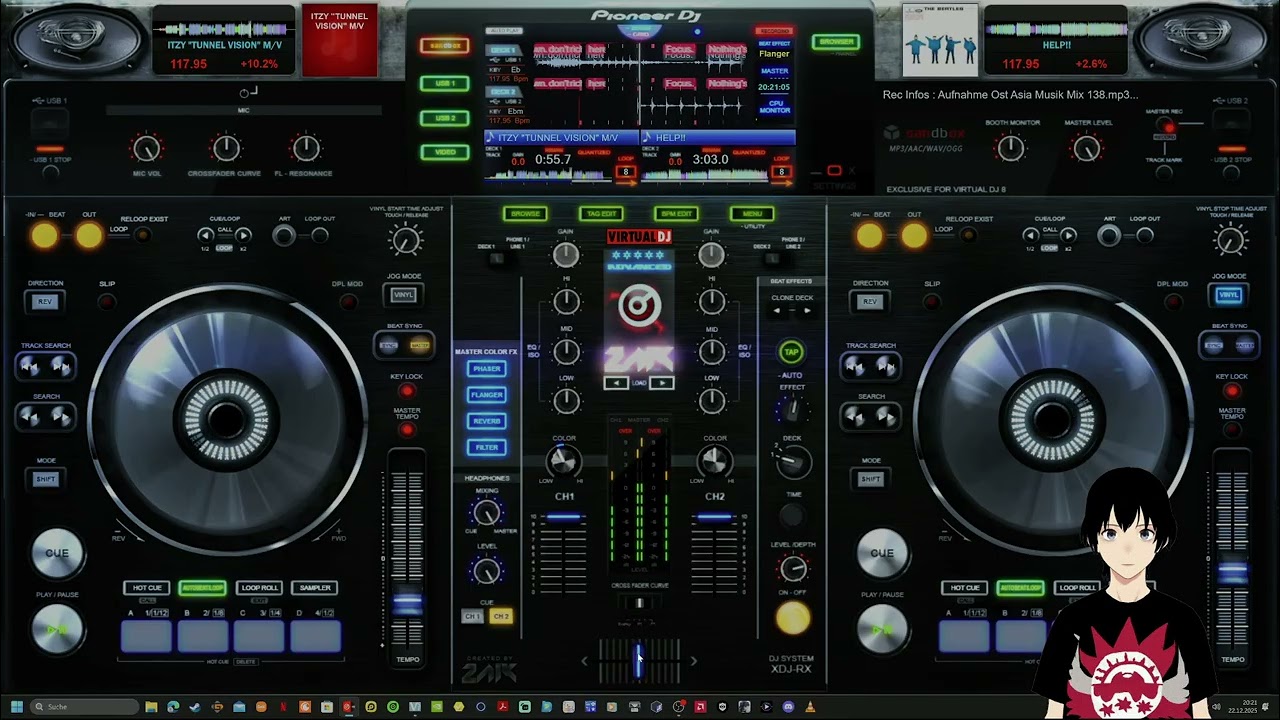 VTuber Virtual Dj Ost Asia Musik Mix 142