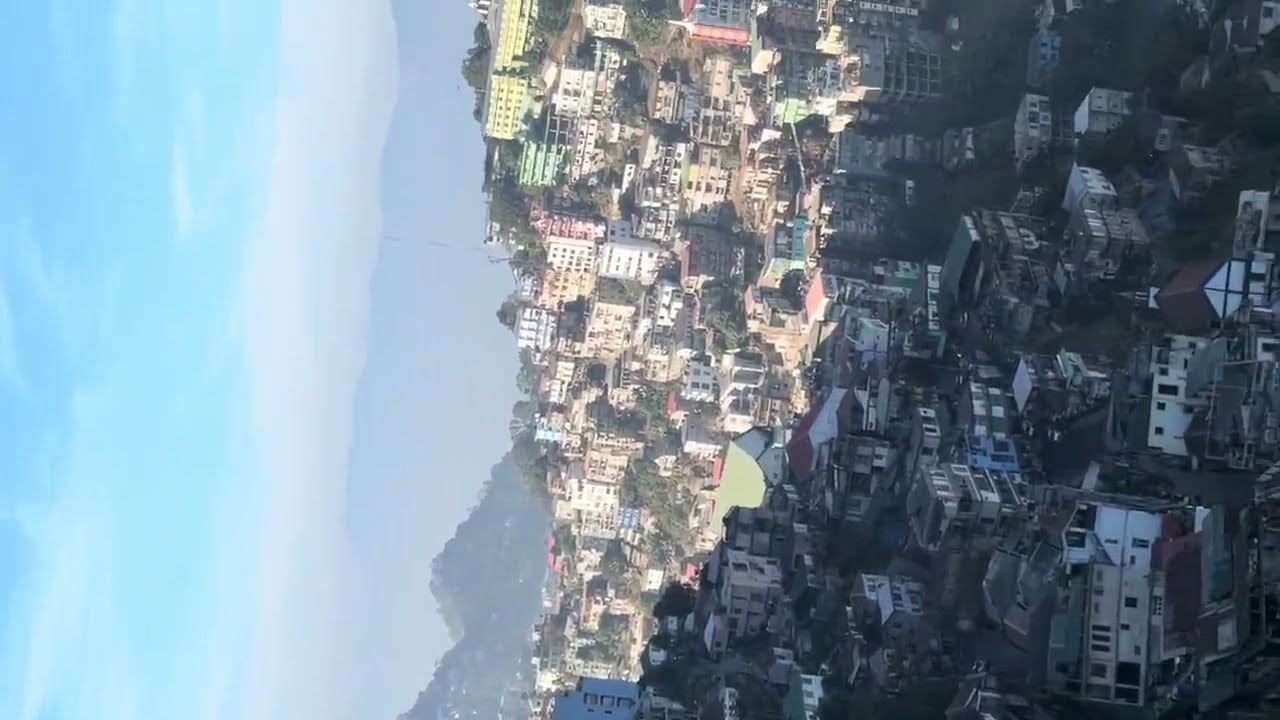 Mizoram view from my hotel 