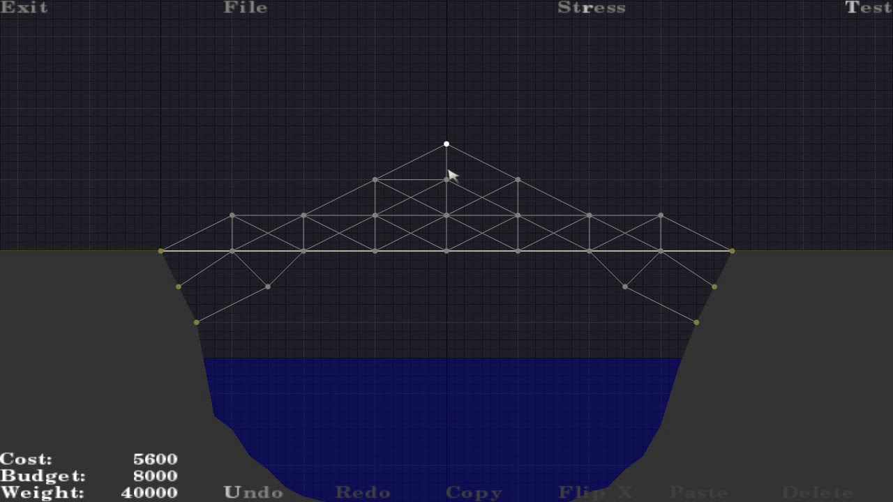 Bridge Building Game Level 6 Old Map Pack