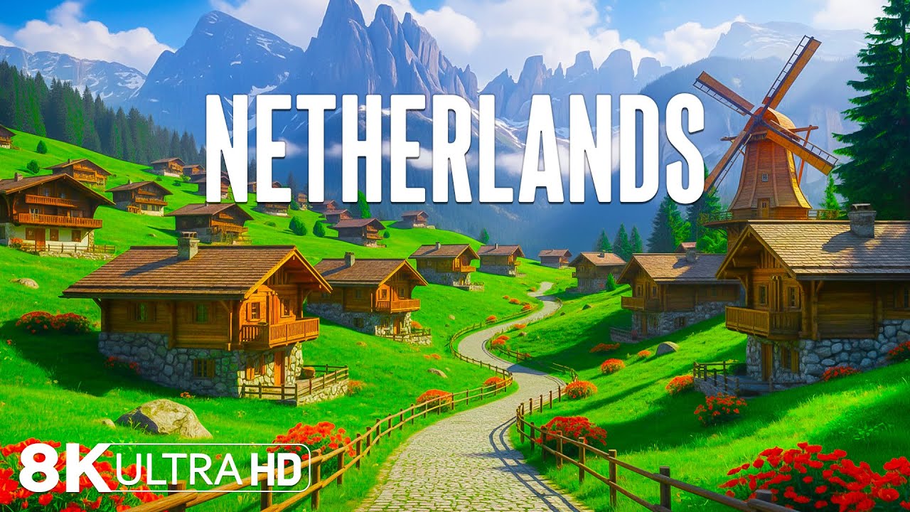 Netherlands 8K – Timeless Landscapes, Soft Light & The Poetic Soul of the Lowlands