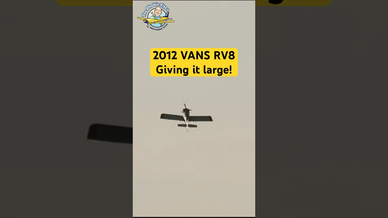 VANS RV8 z 2012 roku &ndash; transmisja na żywo z lotniska Glos 21.11.2025