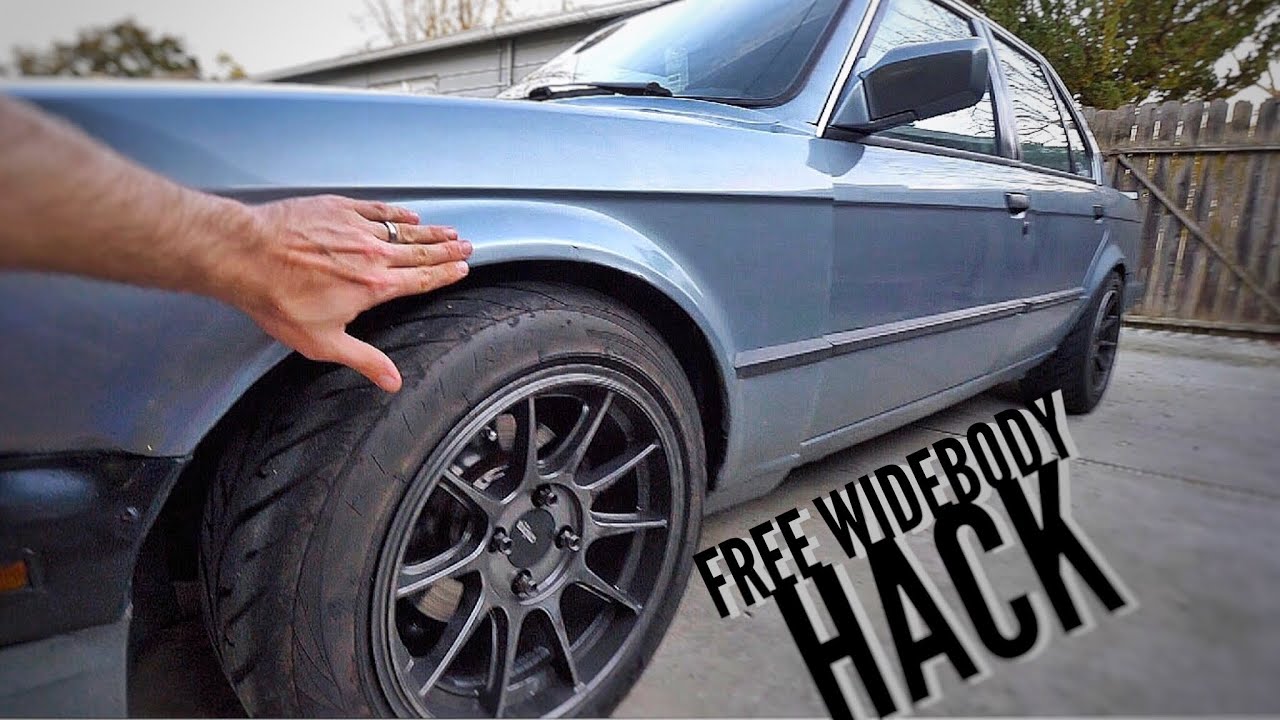 FREE WIDEBODY HACK! YOU CAN DO THIS TO ANY CAR! [4K]