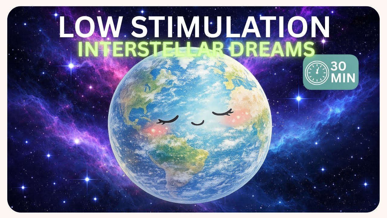 Interstellar Dreams 🌌 | Sleepy planet and space for Baby & Toddler Sleep and relaxation