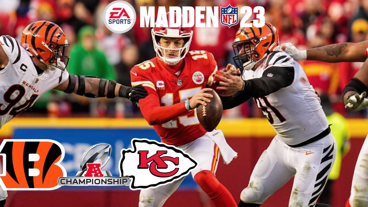 Bengals vs. Chiefs - AFC Championship Game - Madden 23 Simulation Gameplay PS5 (Madden 23 Next Gen)