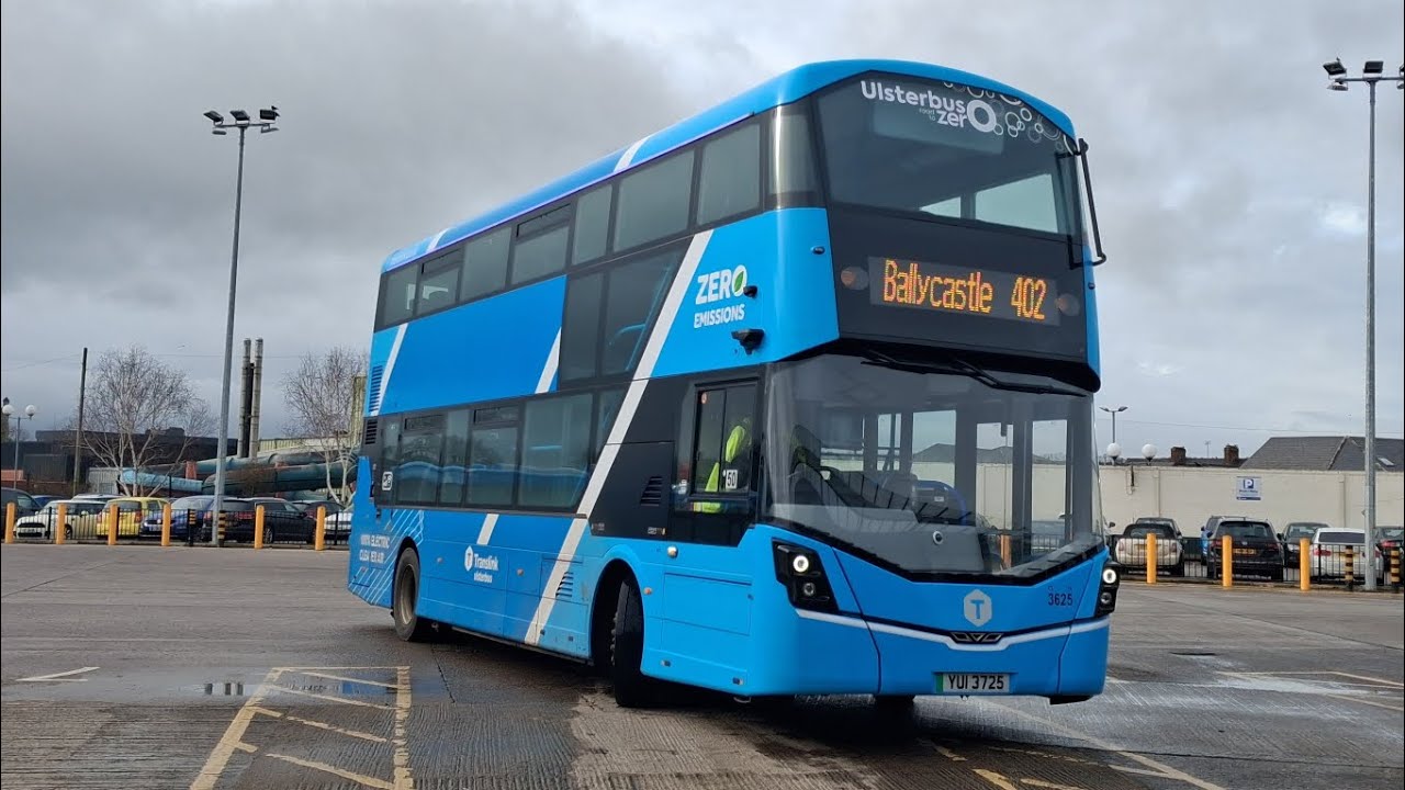 Translink Ulsterbus 3625 