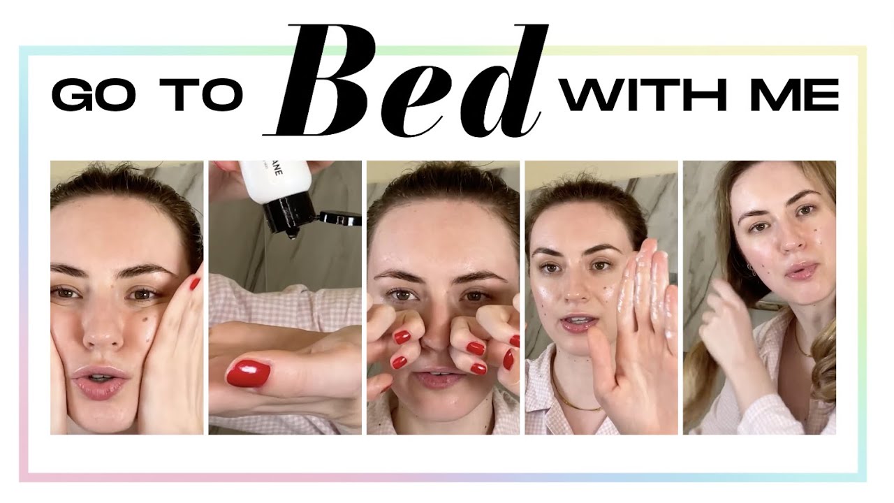 Go to Bed with me - My Night Time Skincare Routine 🌛 | ALL YOU CAN FACE