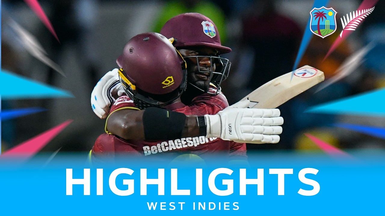 Hetmyer & Rutherford Go BIG | Extended Highlights | West Indies v New Zealand | 5th ODI