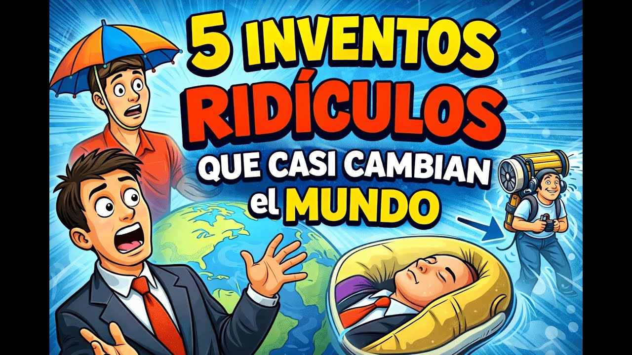 5 INVENTOS RIDÍCULOS QUE CASI CAMBIAN el MUNDO