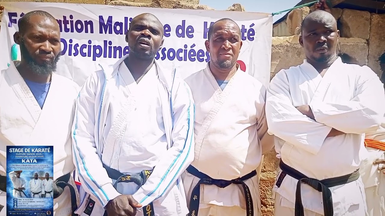 Stage technique sur l'arme blanche “NUNCHAKU” par sensei Mahamadou Konaté CN 4è dan