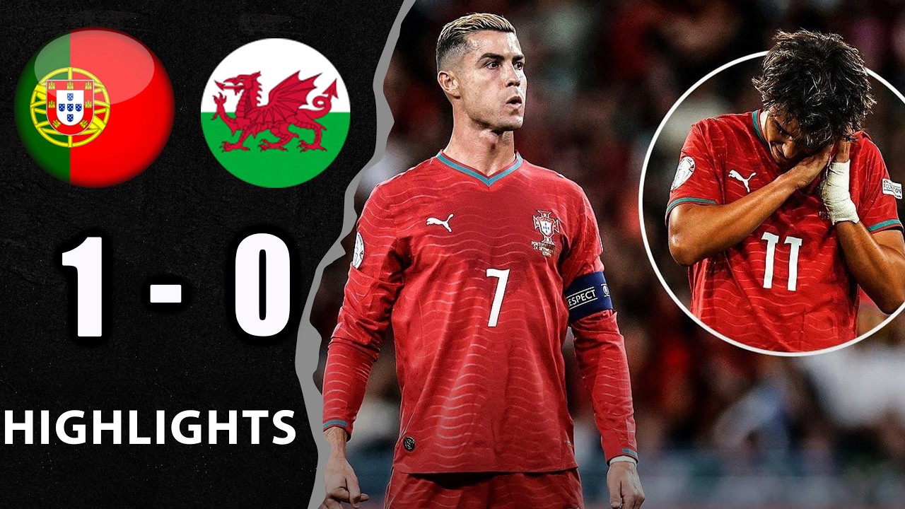 Portugal vs Wales Highlights 1-0 | Amazing Goals & Best Moments