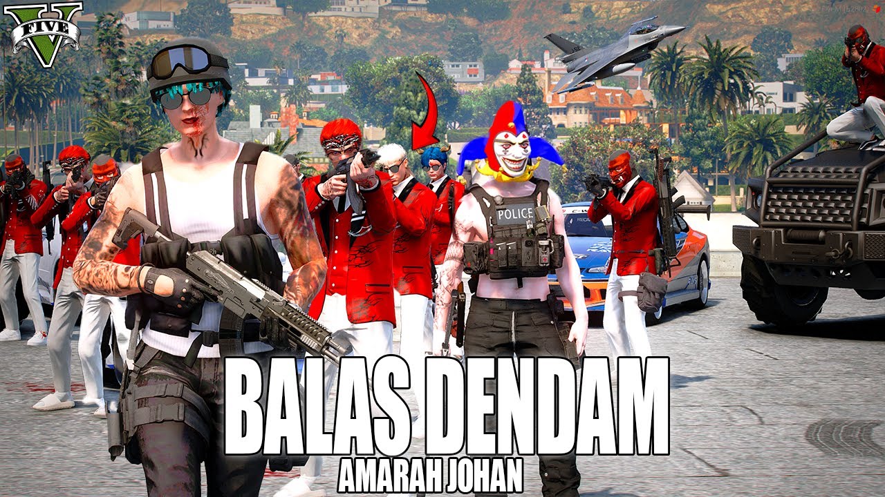AMARAH JOHAN !! JOHAN DI SELAMATKAN SESEORANG BALAS DENDAM MELAWAN MAFIA !! GTA 5 ROLEPLAY